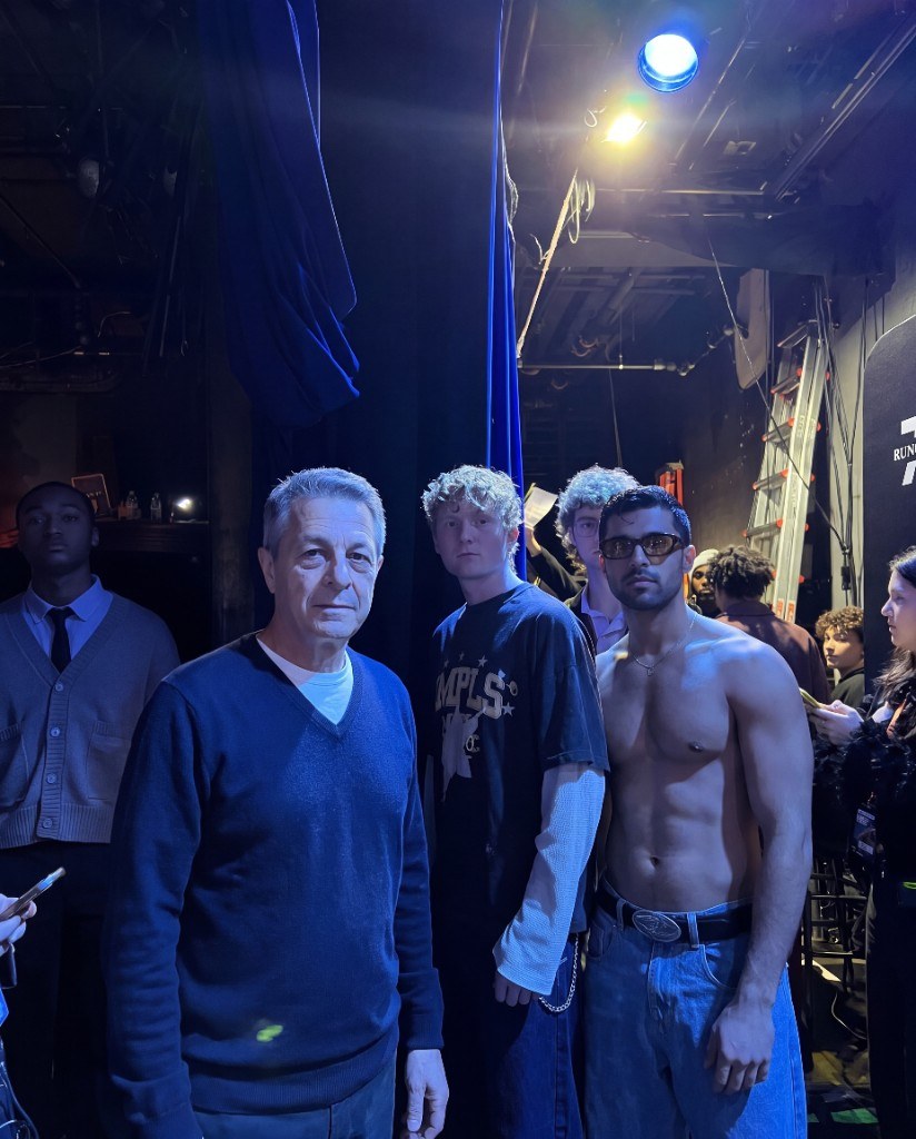Egemen Mustafa Şener at New York Fashion Week Runway 7